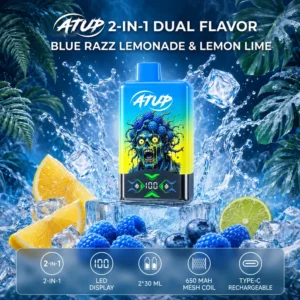 ATUP Blue Razz Lemonade & Lemon Lime 60K Puffs Vape Pen