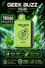 Geek Buzz Pulse 18000 Miami Mint vape device