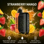 GEEK BUZZ Strawberry Mango 25K-30K Puffs Adjustable E-Cig